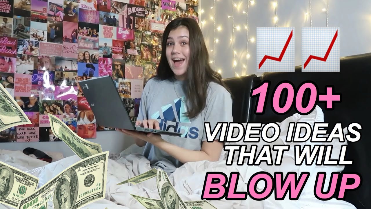 100+ YOUTUBE VIDEO IDEAS THAT WILL GO VIRAL AND GROW YOUR CHANNEL IN 2020!!
