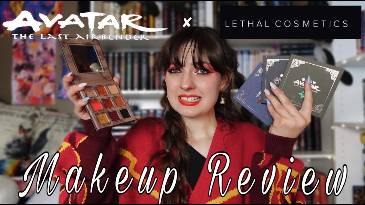 My First Makeup Review |Avatar The Last Airbender X Lethal Cosmetics Collection (is it worth $300?)
