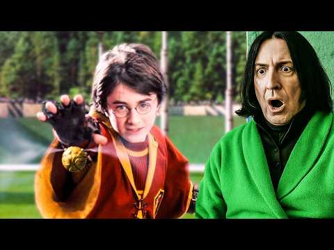 Snape Reacts To Potter Crushing Slytherin