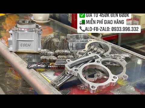 Video ❌ Bộ Thớt Nòng CNC 6ly 13ly + Đũa Đầu Ex 135 150 sài... - youtube