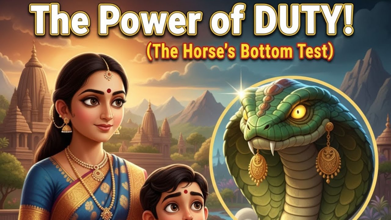 Uttanka's Test — A powerful story from MAHABHARATHAM about respect, duty, and destiny.