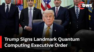 WATCH: U.S. President Trump Signs Landmark Quantum Computing Executive Order in Oval Office | AC15