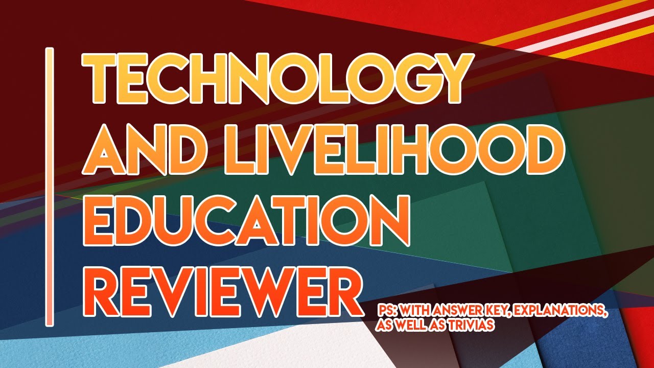 research paper about technology and livelihood education