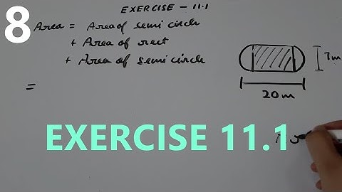 Class 8th Maths: Mensuration Exercise 11.1 NCERT solutions for class 8 maths