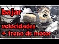 Como utilizar el freno de motor en una moto sin fallar (bajar marchas)