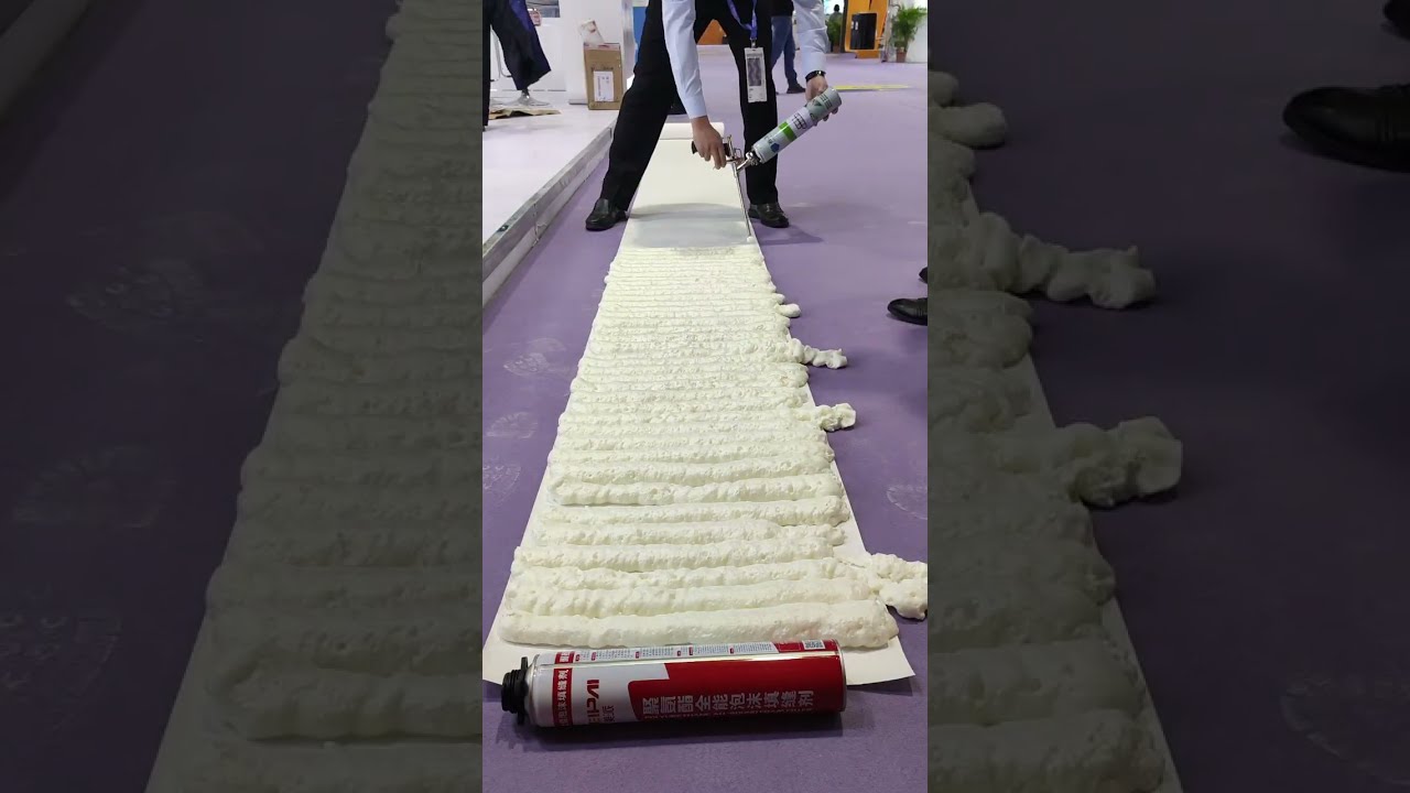 750ml Pu Foam Spray Fill Gaps Expanding High Dense