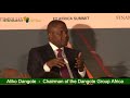 Aliko Dangote  - A Leader's view at the FT Africa Summit 2017