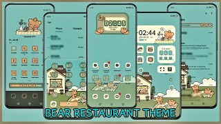 BEAR RESTAURANT THEME OPPO AND REALME ANDROID 10 AND 11 EAGLE EYE TUTORIAL screenshot 1