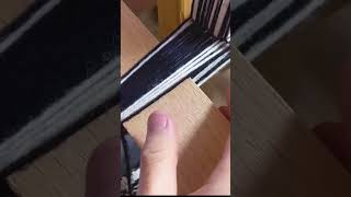 Inkle loom Batman Utility Belt in Doubleweave short