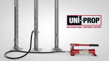 Uni-Prop - Multifunctional Temporary Support