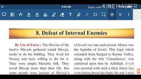 Std -4 this Sub - Shiv chhatrapati { EVS -2 } Chapter no.8 - Defeat of Internal Enemies👆👆👆👆👆