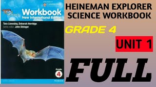 Celebrity HEINMAN EXPLORER SCIENCE | UNIT 1 | GRADE 4 | FULL WORKBOOK | Net Worth
