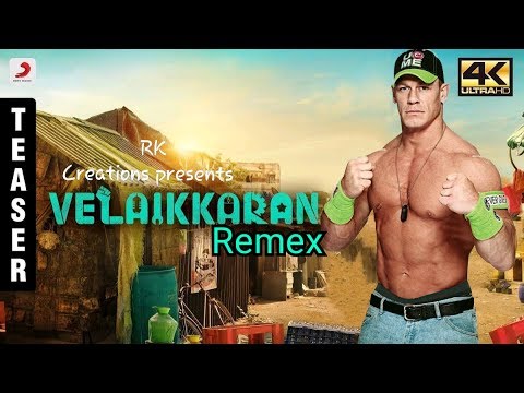 WWE Velaikkaran remix HD | John cena | made by RK creations - YouTube