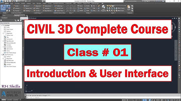 Civil 3D Introduction and User Interface - Class 1 | Autocad