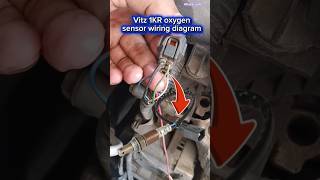 Toyota vitz 1KR engine oxygen sensor wiring diagram #wiringdiagram #oxygensensor #vitz #wiring