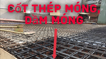 Kho Tư liệu Xây dựng - Cấu tạo cốt thép móng, dầm móng và sàn tầng trệt - Kết cấu cốt thép móng