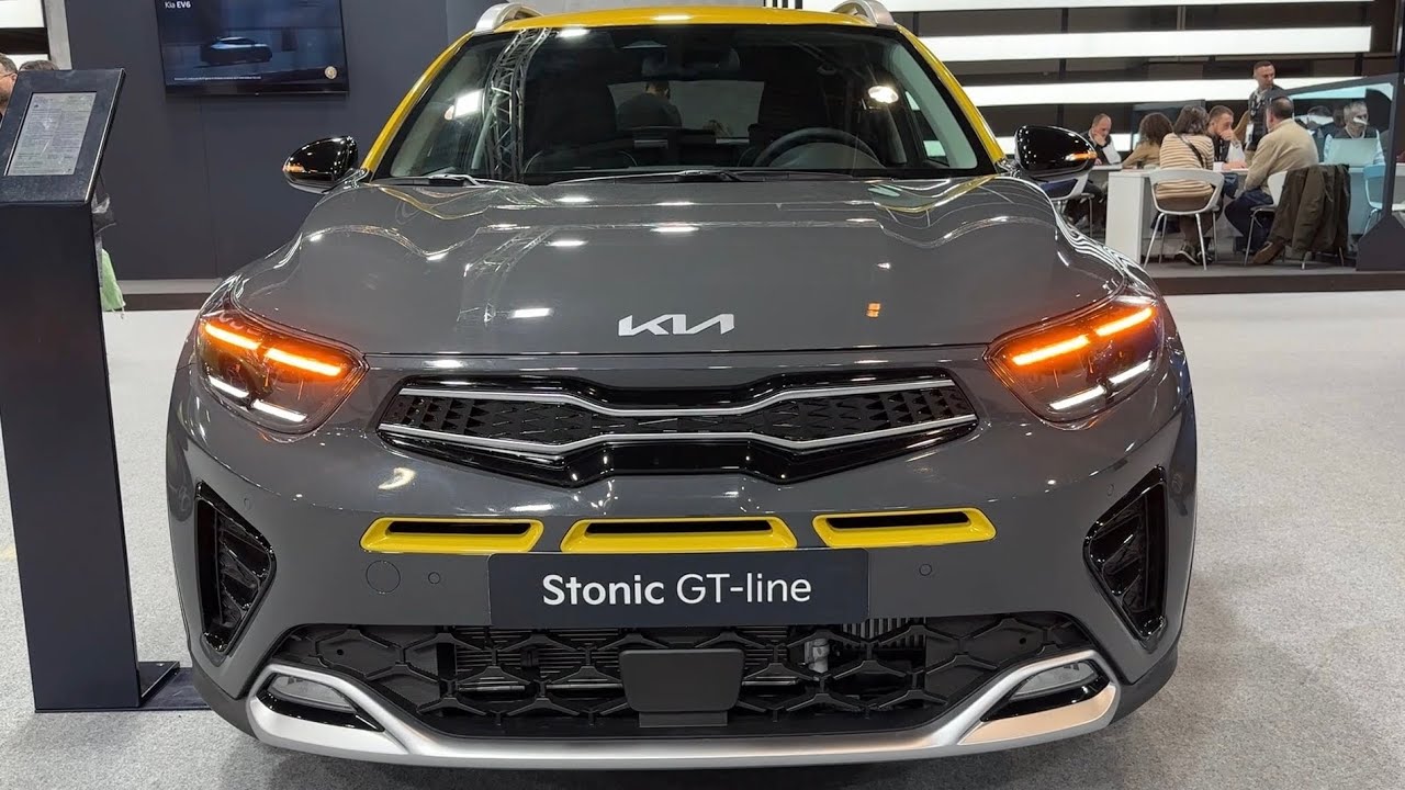 KIA STONIC GT-Line 2023 - exterior & interior details (cool spec