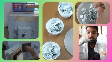 Estimation of Ash content using MUFFLE FURNACE // Proximate analysis