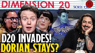 Dorian STAYING on Critical Role?! - Dimension 20 Invades Europe! - No Baldur's Gate 4 For Larian!