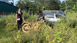 From a Pile of Scrap Metal to a Stunning Yamaha RX135 Custom Motorcycle