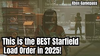 The BEST Starfield Load Order for Xbox in 2025! Immersion, Survival, Hardcore Inspired! #Starfield