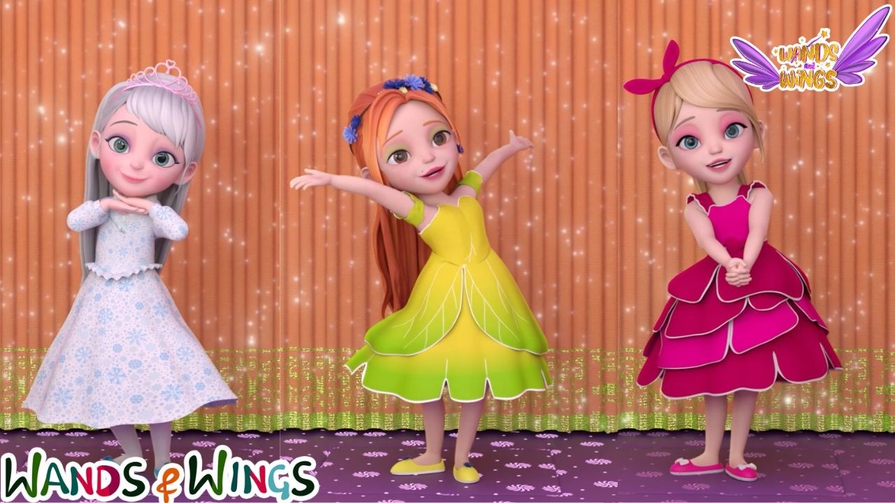 Pink Bus Party Song 💃🚌 | Wheels on the Pink Bus💖+ Underwater Adventure | Kids Song | Wands & Wings