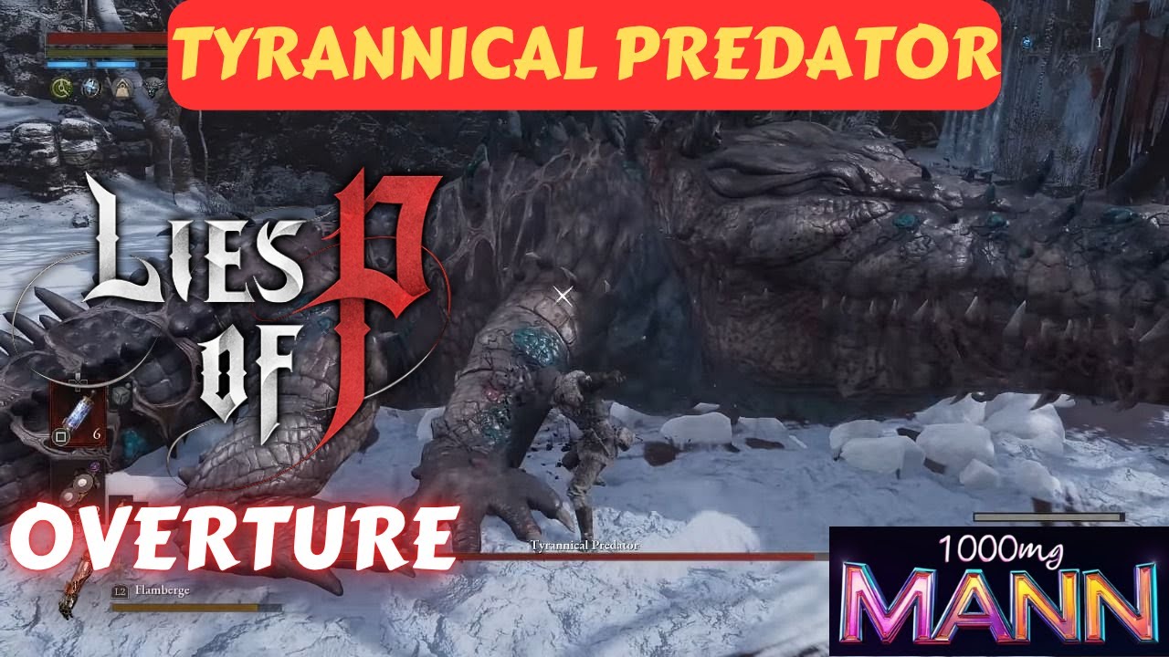 Lies of P Tyrannical Predator Boss Fight - YouTube