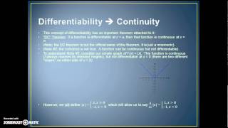 RQ8 Differentiability