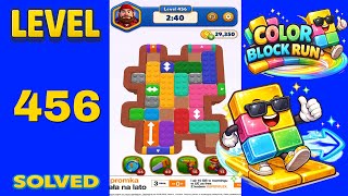 Color Block Run – Level 456 | Walkthrough