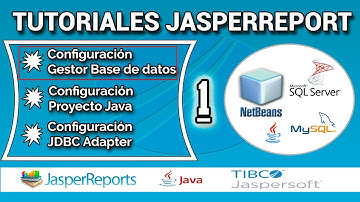 ► 53.✅ CURSO JAVA: Crear Reportes con JASPERREPORT + BASE DE DATOS【Configure MySQL And SQL Server】