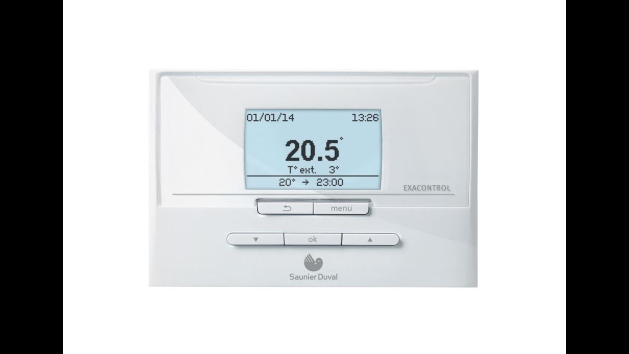 Saunier Duval Exacontrol E7C Programmable Modulating Wired Room