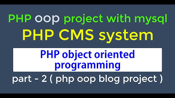#2.  php oop blog project  ( dashboard template mastering )