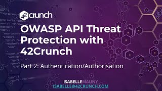 Celebrity OWASP API Security Top 10 - A Guide to Protecting Your APIs Across the Entire Lifecycle (Part 2) Profile