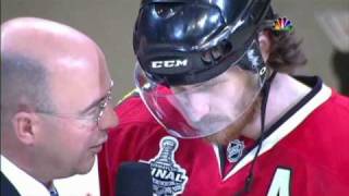 Blackhawks - Stanley Cup Final Interview