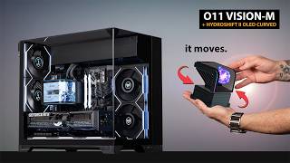 You've Never Seen a PC Cooler Like This... | Lian Li Hydroshift II OLED Curved + O11 VISION-M