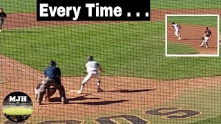 Sacrifice Bunt - 1st to 3rd! Works every time...[almost]