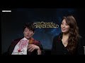 Ezra Miller does a HILARIOUS Professor McGonagall impression, talks Fantastic Beasts