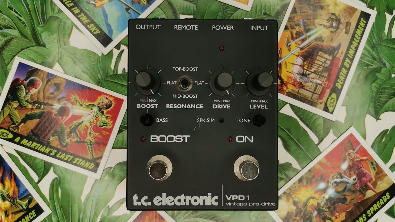 ギター tcelectronic VINTAGE TUBE PRIMER Tc Electronic Vintage Tube Primer - YouTube