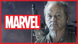 Bill Murray says he’s playing a villain in upcoming Marvel movie