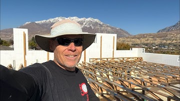 Lessons from DIY 4th level of installing open web floor trusses and glulam beams on a icf home build