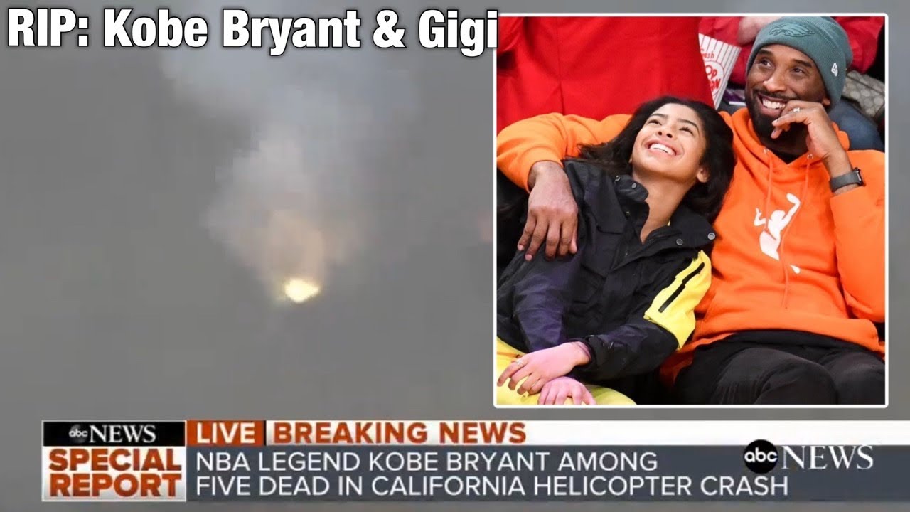 Death of Kobe Bryant & Gigi Helicopter Crash YouTube