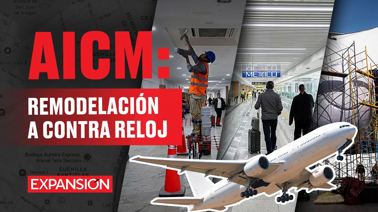 AICM a contrarreloj: el reto de renovar el aeropuerto más transitado de México antes del Mundial