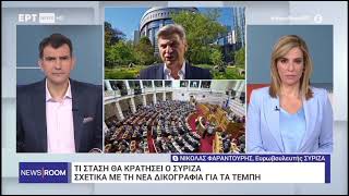 ΕΡΤ Φαραντούρης: Καλώ πολιτικές δυνάμεις και κόμματα να συνεννοηθούν στο κατηγορητήριο για τα Τέμπη