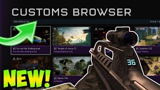 NEW HALO 5 CUSTOM BROWSER GAMEPLAY! (HALO 3 MAP - GUARDIAN)