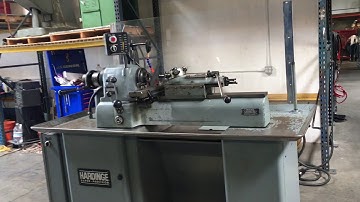 Hardinge DSM 59 Super Precision Turret Lathe Variable Speed 220V 3 Phase