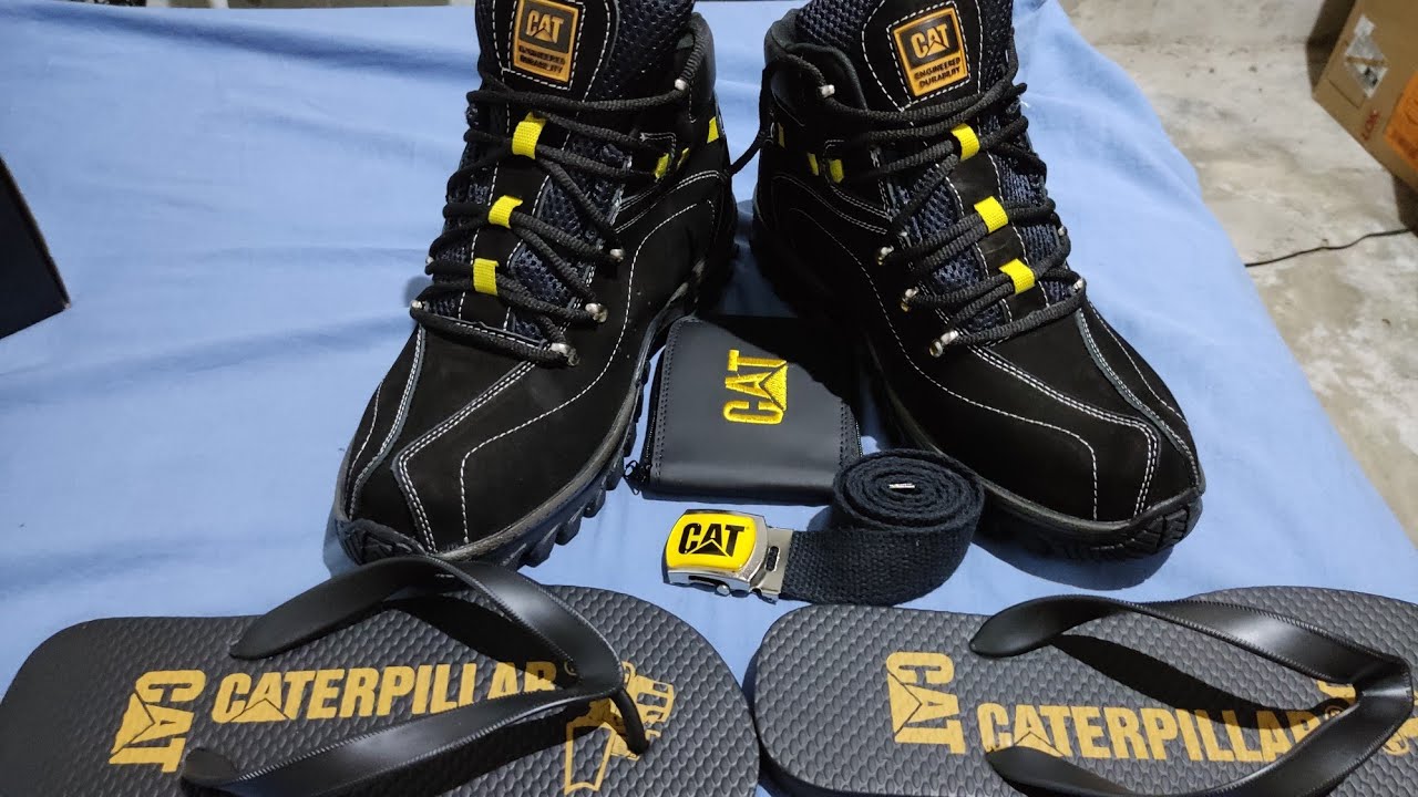 Comprei 2x Réplicas Caterpillar Adventure + Cinto CAT Na Shopee R$125 