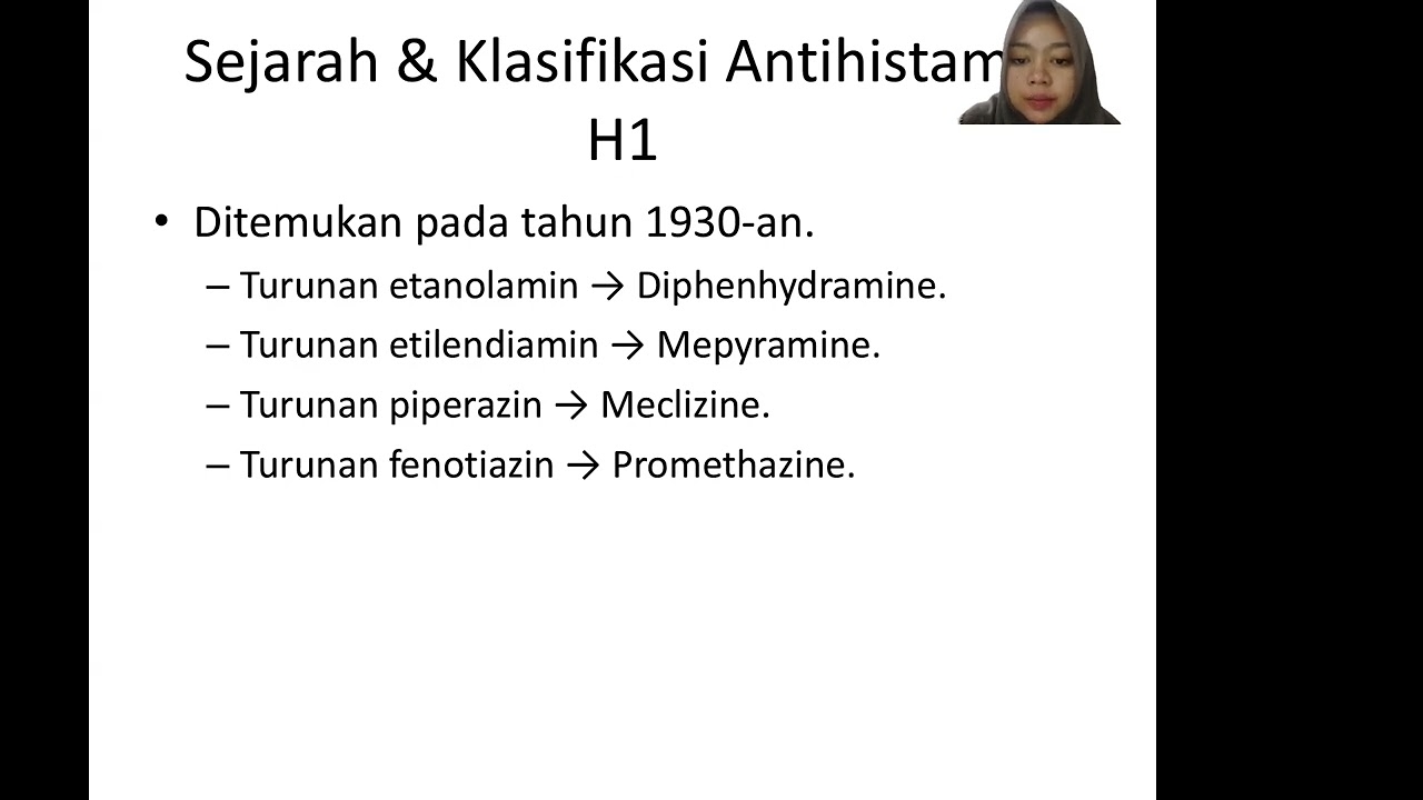 kajian penemuan dan pengembangan antihistamin H1 sebagai obat antivertigo dalam persefektif kimia