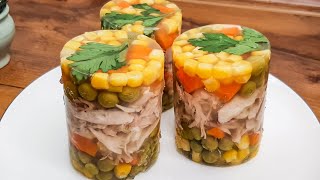 Аз готвя всяка Коледа! Желирано месо в чаша. Удивително проста и вкусна рецепта за желирано месо!