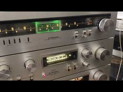 Video 6,8tr Amply Pioneer 7900 Tune 7900 Tape 415. Hàng bãi... - youtube