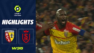 RC LENS - STADE DE REIMS (2 - 1) - Highlights - (RCL - SdR) / 2022-2023